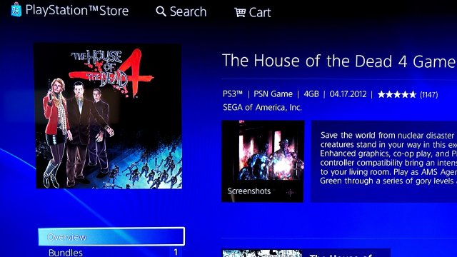 The "add to cart" button is invisible on the PlayStation 3 store, but you can still click it.