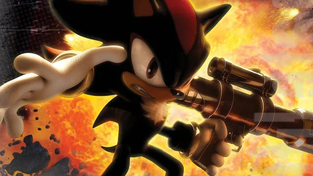 Shadow the Hedgehog's cover art