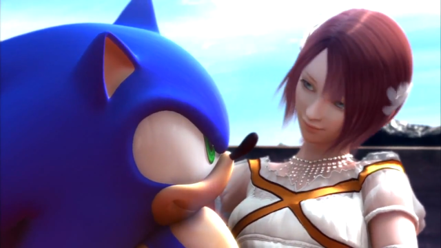 Sonic again being creepy